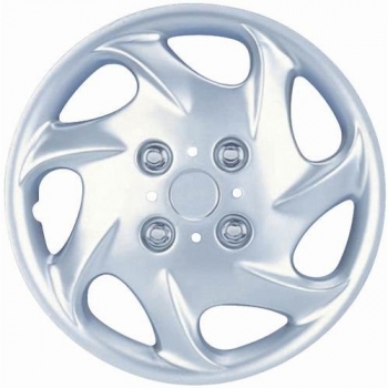 Universal Radkappen Satz 14 Zoll Silber