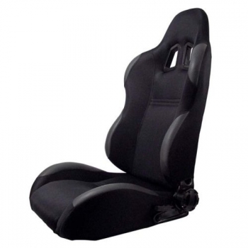 Universal Sportsitz Schwarz Fahrerseite