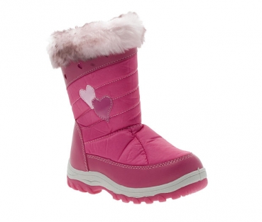 Rosa Schneestiefel