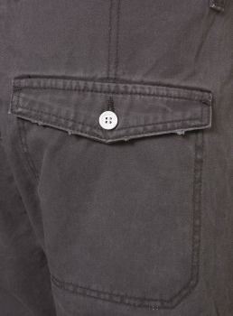 Cargo-Jeanshose mit aufgesetzten Taschen