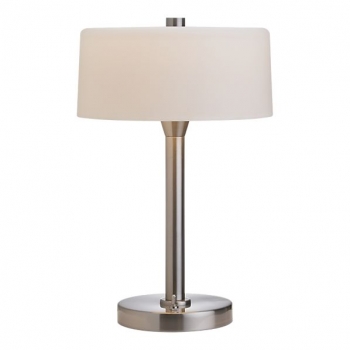 Nickel Tischlampe