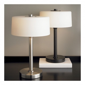 Nickel Tischlampe