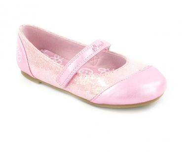 Glitzer Halbschuh