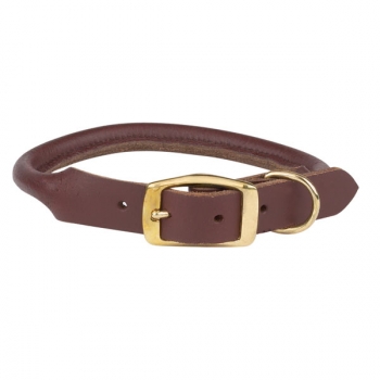 Leder Halsband Braun o. Schwarz