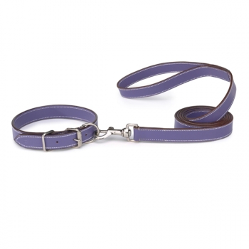 Leder Halsband