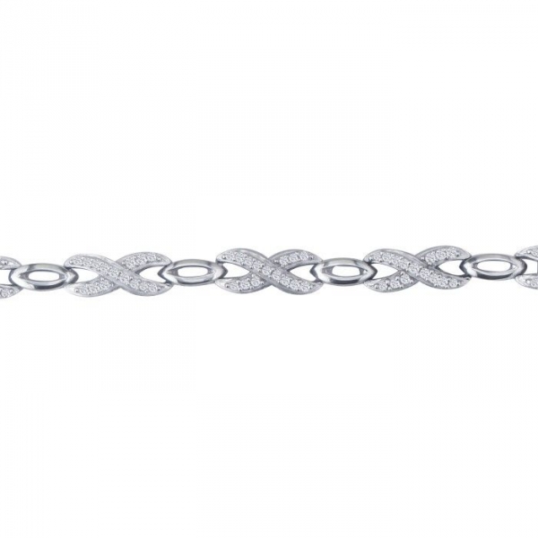 Diamant Armband Sterling Silber