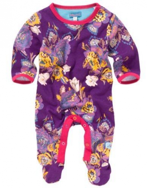 Baby Strampler Blumen