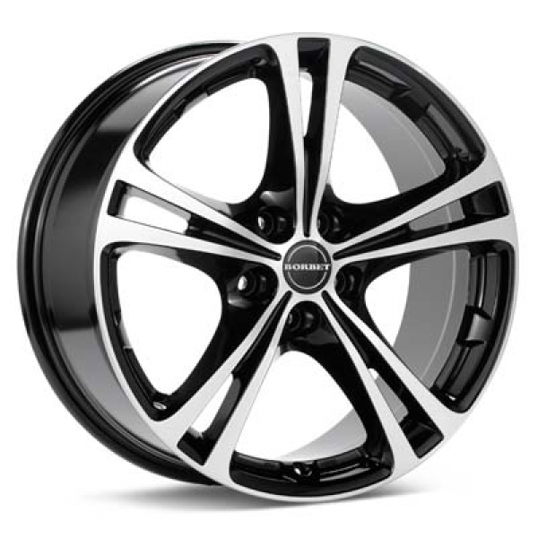 Felge Typ XL Silber/Schwarz