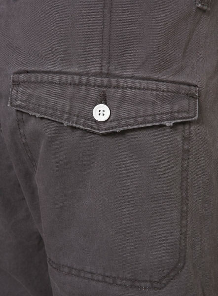 Cargo-Jeanshose mit aufgesetzten Taschen
