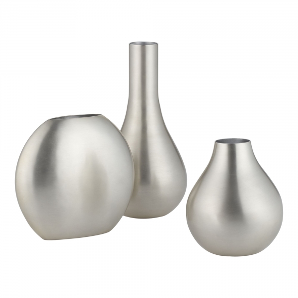 Blumenvase Stahl