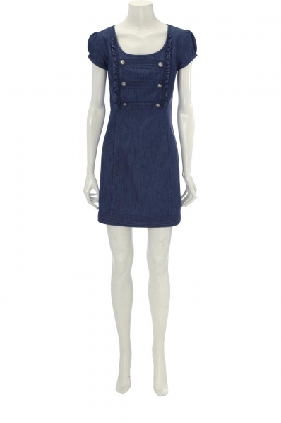 Jeans Kleid Military