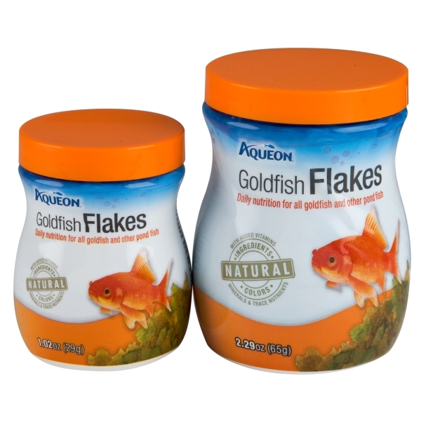 Goldfisch Futter
