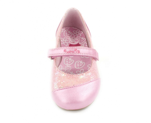 Glitzer Halbschuh
