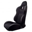 Universal Sportsitz Schwarz Fahrerseite